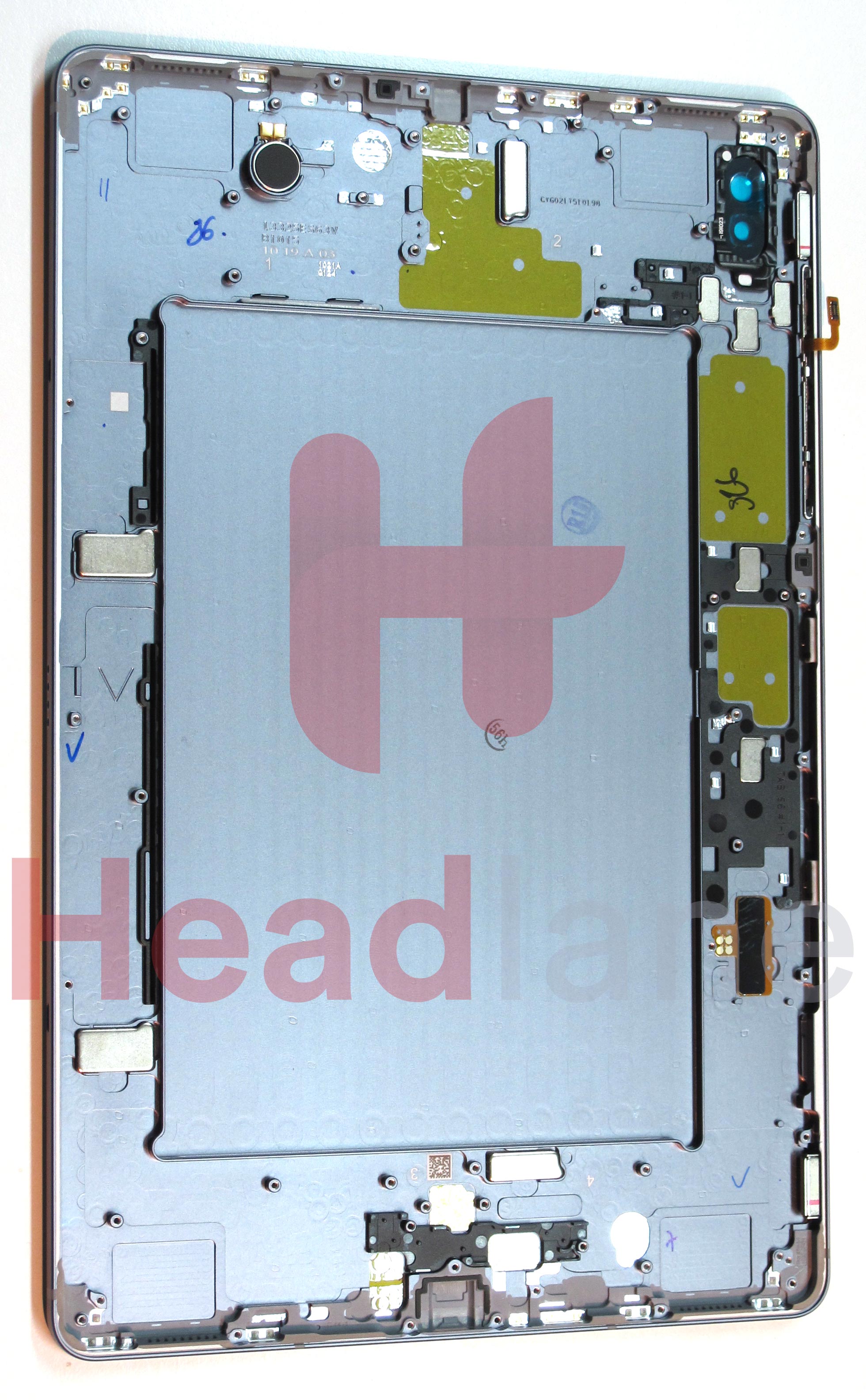 Samsung SMT865 Galaxy Tab S6 Back / Battery Cover Grey GH8220851A